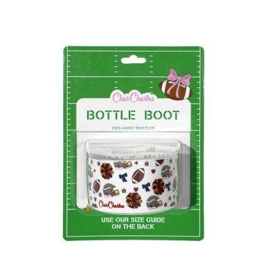 CharCharms Tailgate Water Bottle Boot Pattern