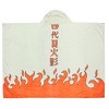 Naruto Shippuden Will of Fire Hokage Cape Cloak Wearable Hooded Blanket 58" x 45" - 2 of 4