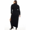 June + Vie by Roaman's Turtleneck Sweater Dress - 3 of 4