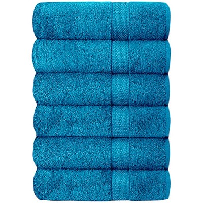 Hotel & Spa 100% Cotton Bath Towels (Set of 6)