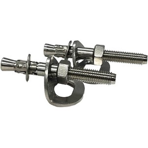 Amber Fight Gear 12MM 30KN Climbing Anchor Set, Anti-Flip SS Design, 3000KG Capacity – Indoor & Outdoor Use, 2PCS. - 1 of 4