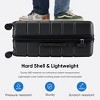 JIONJOY 20-Inch ABS Suitcase Hard Shell Luggage with Universal Wheel - 2 of 4