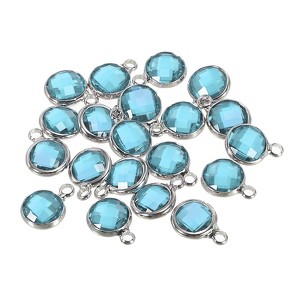 Unique Bargains DIY Craft Jewelry Making Necklace Crystal Birthstone Pendant 20 Pcs - 1 of 4
