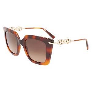 Salvatore Ferragamo SF 1041S 238 Womens Square Sunglasses Classic Havana 51mm - 1 of 3