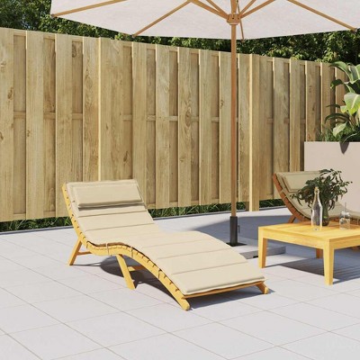 Sun Lounger Cushion vidaXL