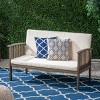 Coolbibila 53Inch Modern Outdoor Patio Fabric Loveseats Recliner,Cushion Chaise Lounge Arm Chair,Outdoor Patio Furniture Loveseat For Garden - 2 of 4