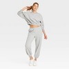 Women's Fleece Mid-Rise Cinched Jogger Sweatpants - JoyLab™ - 3 of 3