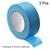 Unique Bargains Strong Adhesion No Sticky Residue DIY Crafts Masking Tapes 1" x 21 Yards 3 Pcs - 3 of 4
