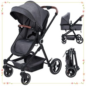 2 in 1 Umbrella Stroller for Toddler 1-3, Lightweight Baby Doll Stroller with Removable Seat - 1 of 4