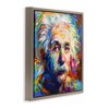 Stupell Industries Abstract Albert Einstein Portrait, 18" x 18" - 3 of 4