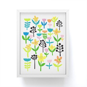 Anneamanda happy summer meadow Framed Mini Art Print - Society6 - 1 of 3