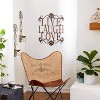 28" x 21" Traditional Metal Live Laugh Love Wall Décor - Olivia & May: Iron Sculpture Indoor Decoration - 2 of 4