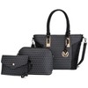 MKF Collection Shonda 3PC Tote with Cosmetic Pouch & Wristlet by Mia K - 2 of 4