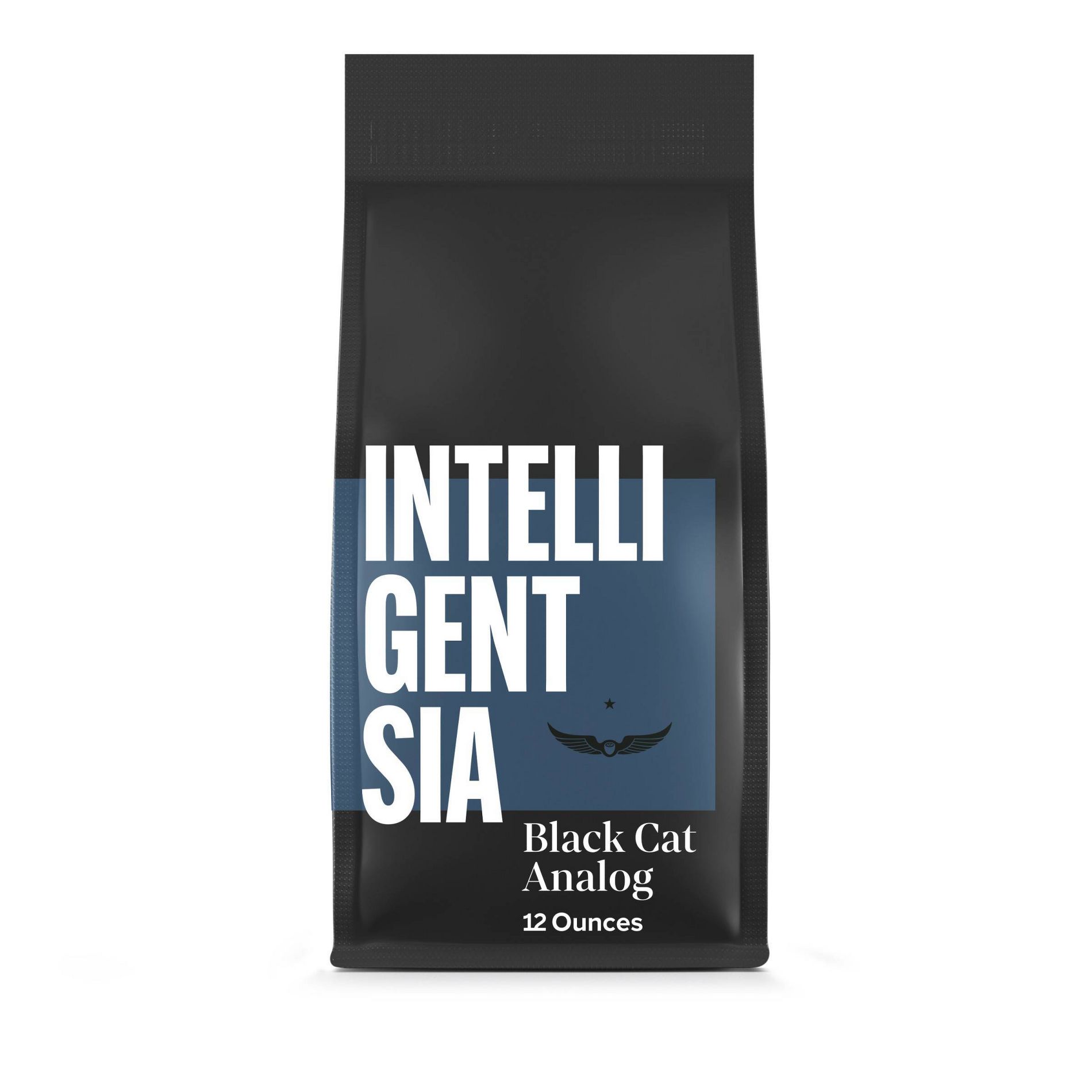 Intelligentsia Black Cat Analog Medium Roast Espresso - 12oz: Arabica Beans, Marshmallow, Dark Chocolate
