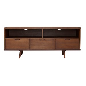 TiramisuBest TV STAND with Walnut for TV & Entertainment Furniture - 1 of 4
