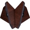 Gator Frameworks GFW-ELITEGTRXSTD-BRN Elite Series Guitar X Style Stand in Dark Walnut Brown Finish Walnut - 4 of 4