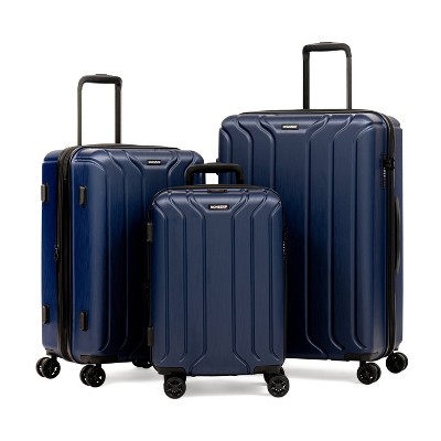 NONSTOP NEW YORK 3 Piece Set (20"/24"/28") 4-Wheel Luggage Sets + 2 packing cubes