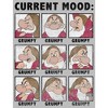 Men's Snow White and the Seven Dwarves Grumpy Current Mood T-Shirt - 2 of 4