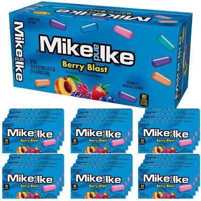 Mike and Ike Berry Blast Candy - 0.78 Ounce Box (Pack Of 24)