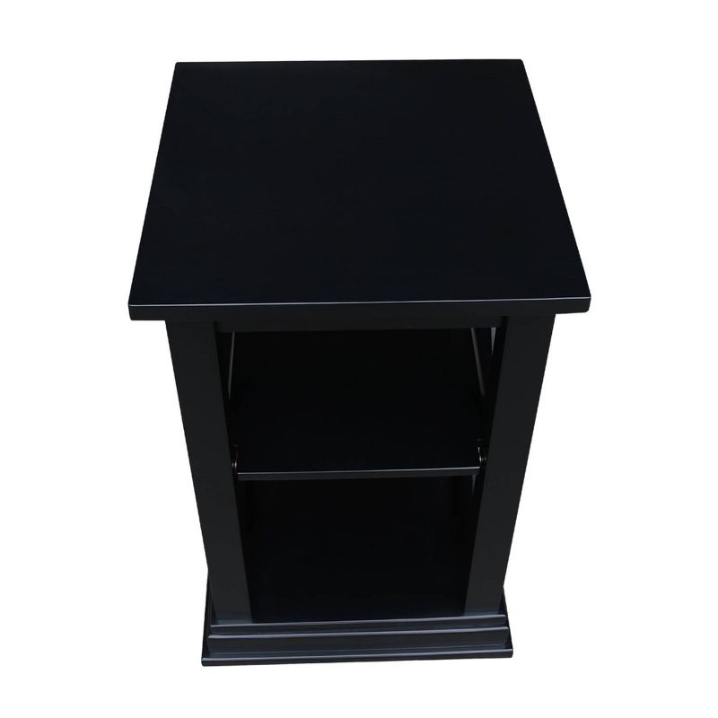Hampton Accent Table with Shelves - International Concepts, 5 of 10
