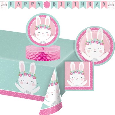Creative Converting Bunny Party Birthday Party Kit 27ct