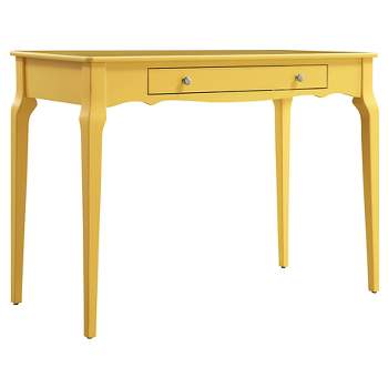 Muriel Wood Writing Desk with Drawers Inspire Q