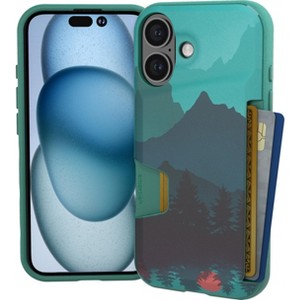Smartish iPhone 16 Wallet Case - Wallet Slayer Vol 1 - Slim Grip Card Holder Cover - 1 of 4