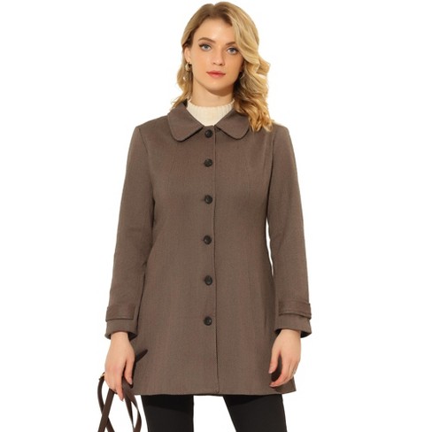 Peter pan hotsell collar wool coat