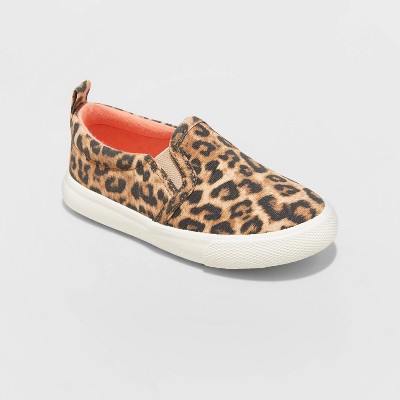 leopard print slip on sneakers