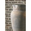 Signature Design by Ashley Brickmen 15" Ceramic Vase, Antique Gray Farmhouse Decor - 3 of 4