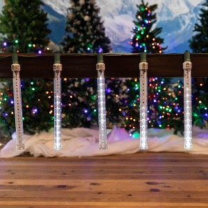 Novelty Lights LED Cascading Meteor Starfall Tube Icicle Light Pack of 5 - 1 of 4