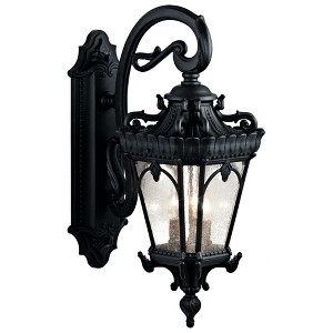Kichler Lighting Tournai 3 - Light Wall Light in  Textured Black - 1 of 1