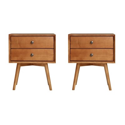 Set of 2 mid deals century nightstands