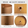 Tree Nest Metal Tube Christmas Tree Stand, Gold, Medium - 3 of 4