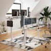 NicBex Standing Writing Desk Adjustable Height Sit Stand Home Office Desk with Splice Board for Living Room, Office - 3 of 4