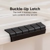 32qt Plastic Storage Bins with Lids and Secure Latching Buckles - 4 Pack - image 4 of 4