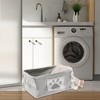 Unique Bargains Foldable Cartoon Pattern Laundry Basket 1 Pc - 2 of 4