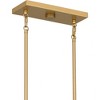 Quoizel Lighting Kelleher 6 - Light Pendant in  Nouveau Painted Weathered Brass - 3 of 4
