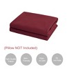 PiccoCasa Luxury Brushed Microfiber Envelope Closure Pillowcases 2 Pcs - 4 of 4