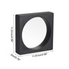 Unique Bargains ABS frames Flexible TPU film 3D Jewelry Box with Base 4 Pcs - 2 of 4