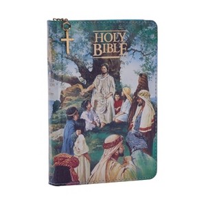 Seaside Bible-KJV-Child Zipper Closure - by  Thomas Nelson (Hardcover) - 1 of 1