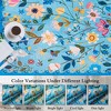 Maxax Nature Voja Non-Slip Machine Washable Colorful Modern Area Rug For Living Room, Hallway Runner, Entryway Rug - 3 of 3