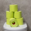 Renova  Colored Toilet Paper Jumbo Pack - 6 Rolls - 180 Sheets - 3 Ply - Eco-Certified - Septic Safe - Bold Bathroom Tissue - 3 of 4