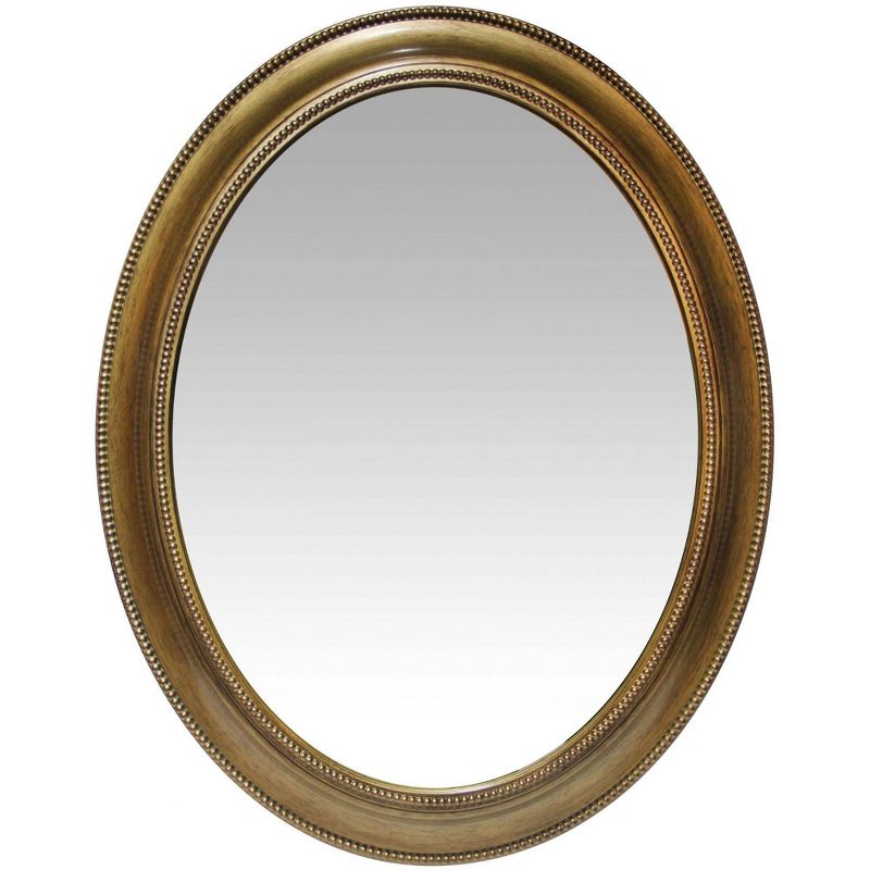 30&#34; Sonore Oval Wall Mirror Antique Gold - Infinity Instruments, 1 of 10