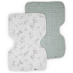 Little Unicorn Organic Cotton Muslin Burp Cloth - 2pk - 1 of 4