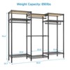 VIPEK V5L i1 Garment Rack Heavy Duty Clothes Rack with Dimmable LED Lights, Metal Clothing Rack Wardrobe Closet - image 4 of 4