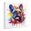 Stupell Industries French Bulldog Modern Splash Wall Plaque Art, 12" x 12" - 2 of 4