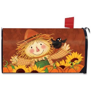 Briarwood Lane Mailbox Cover  - Standard Size - Happy Scarecrow Fall For Fall Mailbox Cover - 1 of 3