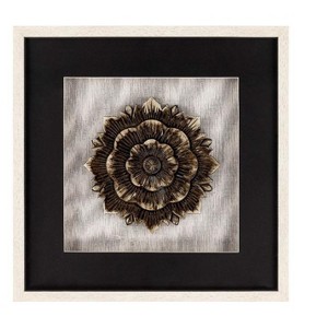 Mark & Day Rakitovo 22"H x 22"W Traditional Beige Wall Art - 1 of 4