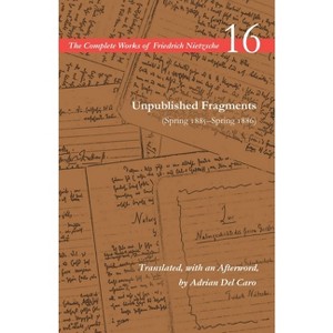Unpublished Fragments (Spring 1885-Spring 1886) - (Complete Works of Friedrich Nietzsche) Annotated by  Friedrich Nietzsche (Paperback) - 1 of 1